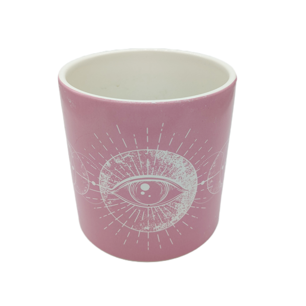 Alchemy Eye Pink Pot 14cm