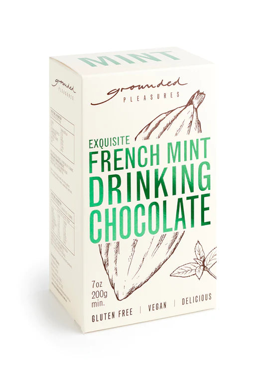 Grounded Pleasures French Mint Drinking Chocolate 200g